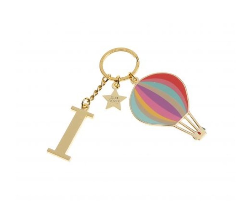 Jeune Premier keychain Balloons with letter L