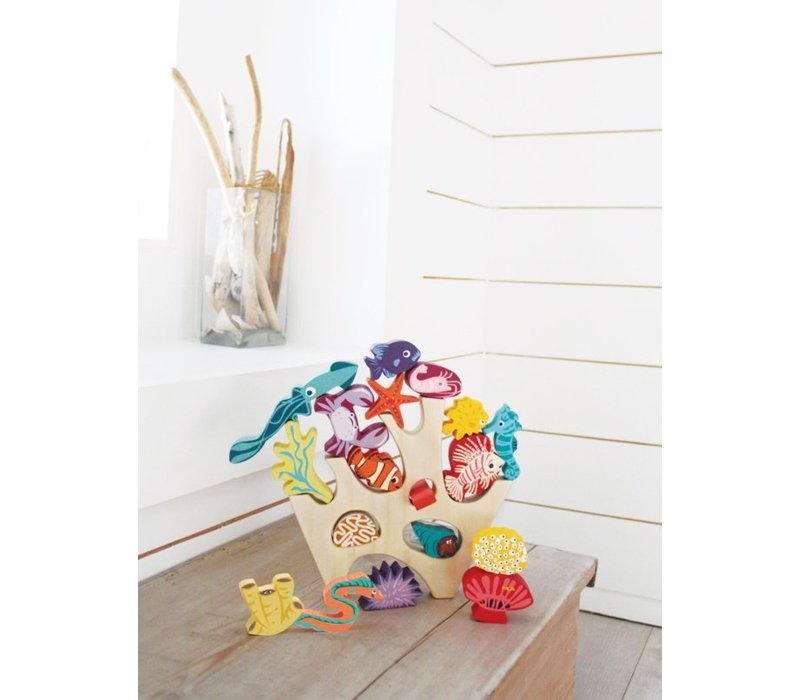 Tender Leaf Preschool Stacking Coral reef