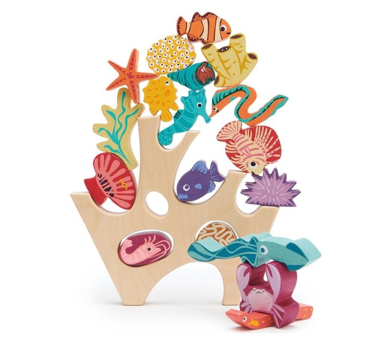 Tender Leaf Preschool Stacking Coral reef