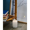 Sirius Sirius Sille rechargeable candle Ø7,5xH10cm white