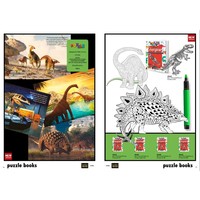 3D Eureka livre de puzzle dinosaures