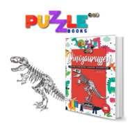 3D Eureka livre de puzzle dinosaures