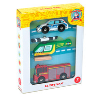 Le Toy Van Noodvoertuigen Set