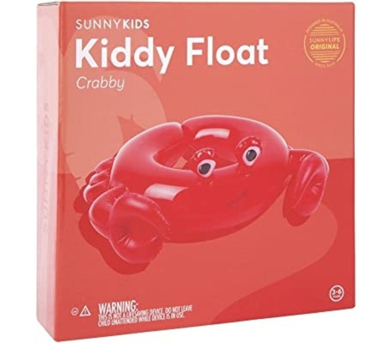 Sunnylife Bouée Gonflable Kiddy Crabby