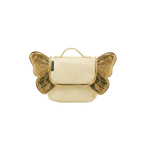 Caramel & Cie Gold Sequin Butterfly Bag 