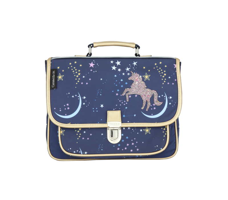 Caramel & Cie Rentrée des Classes Petit Cartable Constellation Nuit