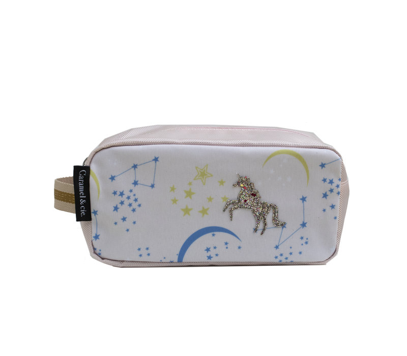 Caramel & Cie On The Go Constellation unicorn Toiletry bag