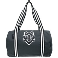 Caramel & Cie En Vadrouille Sac Polochon Loup gris