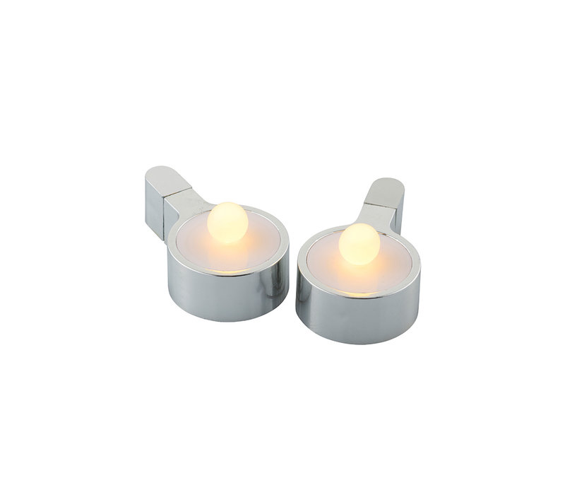 Sirius Amalia Candlestick 2 pieces H1.8 cm silver