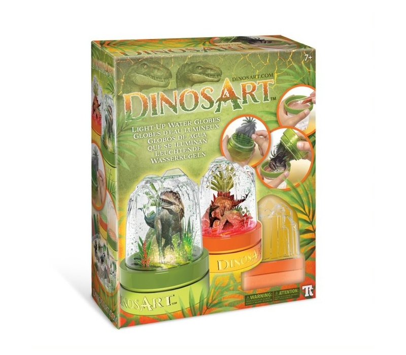 Nebulous Stars Dinosart Light-up water globes