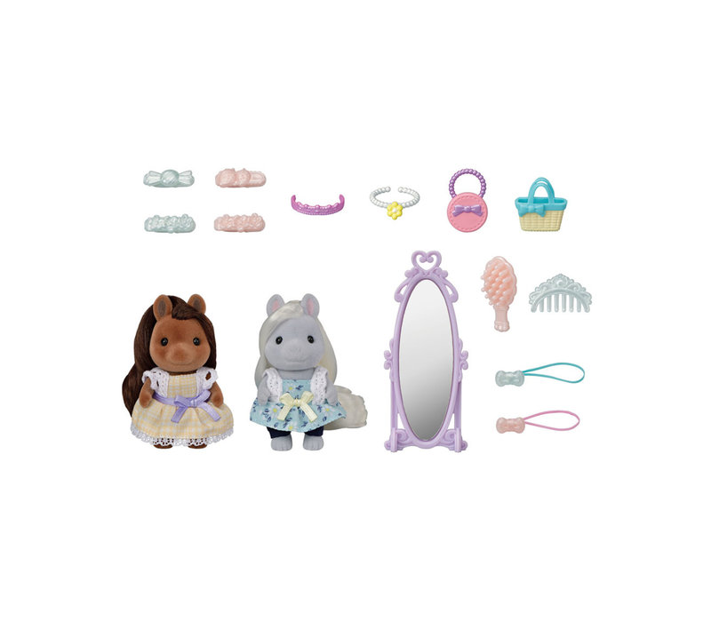 Sylvanian Pony's Friends Set