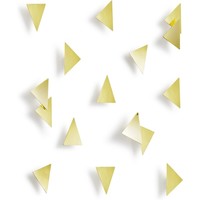 Umbra Confetti Triangles 16pcs Brass-Gold