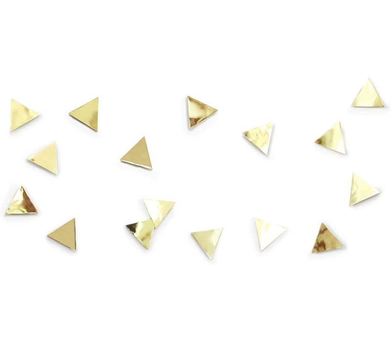 Umbra Confetti Triangles 16pcs Brass-Gold