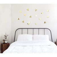 Umbra Confetti Triangles 16pcs Laiton-Or