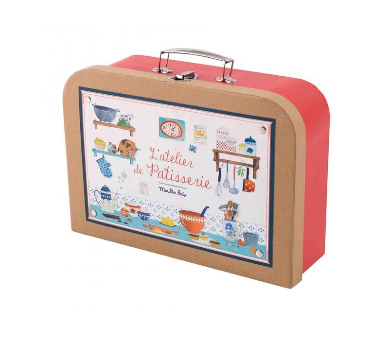 Moulin Roty Valise pâtisserie