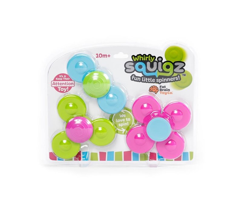 Fat Brain Toys Whirly Squigz 10 mois+