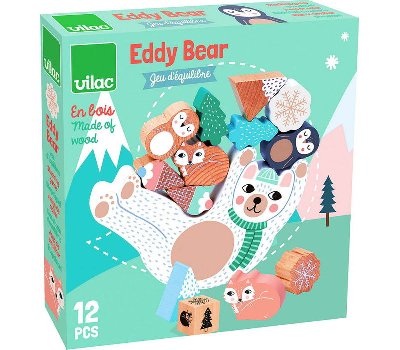 Vilac Eddy The Bear balancing game