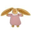 Trousselier Trousselier Lapin Nid d'Ange Doudou Coton Bio Vieux Rose 20Cm