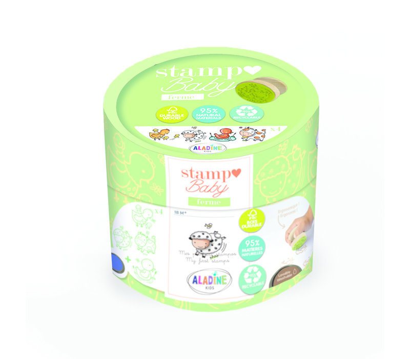 Aladine Stampo Baby Ecologique Ferme