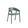 Muuto Muuto Cover Armchair met groene bekleding (Remix 933)