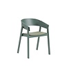 Muuto Muuto Cover Armchair with Upholstery Green (Remix 933)