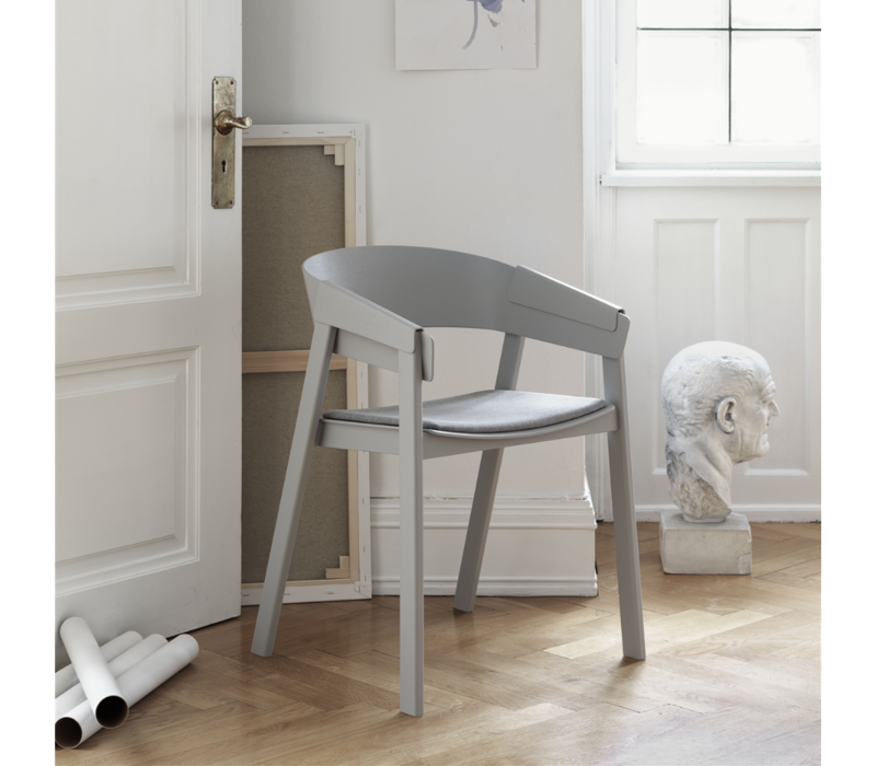 Muuto Cover Fauteuil zonder Bekleding – Grijs (Remix 123)