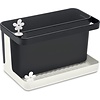 Koziol Koziol Countertop Sink Organizer Park It – Black/White