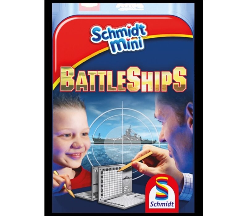 Schmidt Sea Battle Travel Game Small