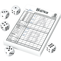 Schmidt Mini Dice Game 5 dés dans une boîte (Yatzee)