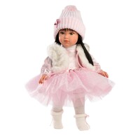 Llorens Doll 35 cm – Greta in pink tutu dress and vest