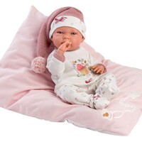 Llorens Doll 40 cm – Newborn Nica with mushroom pajamas