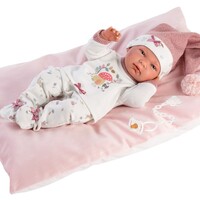 Llorens Doll 40 cm – Newborn Nica with mushroom pajamas