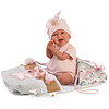 Llorens Llorens Doll 42 cm – Baby Girl Toy Doll – Sleeping Bag Laughing Doll