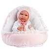 Llorens Llorens pop 42 cm – Mimi huilende baby met wieg