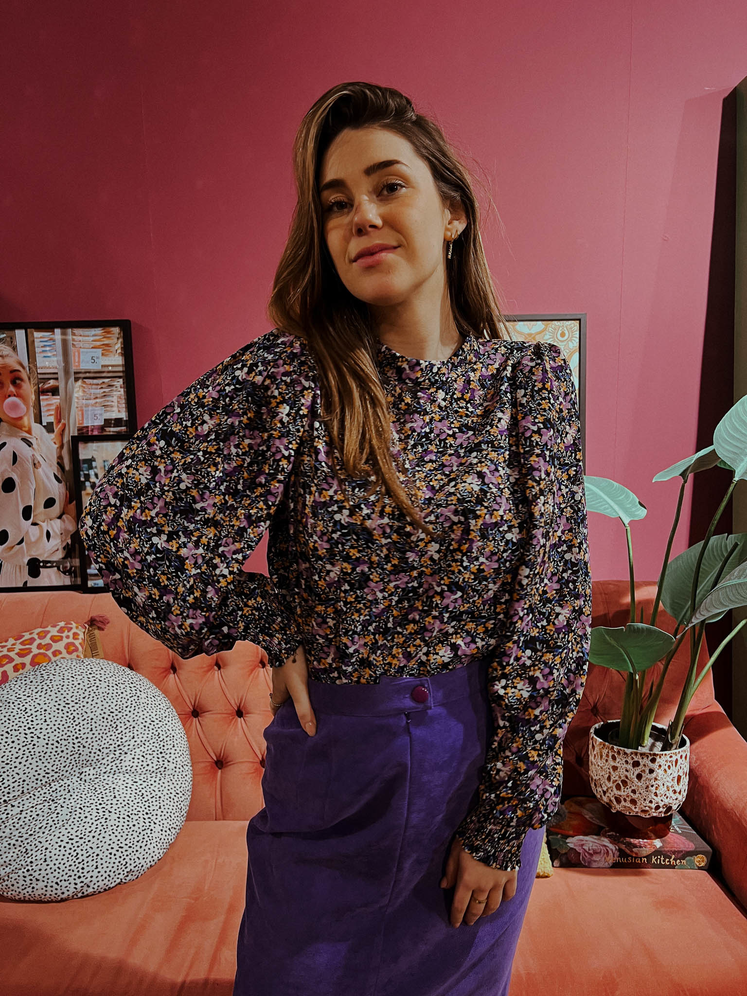 Sisters Ventia Purple Flower - Boutique Ratatouille | Home Fashion | Gifts
