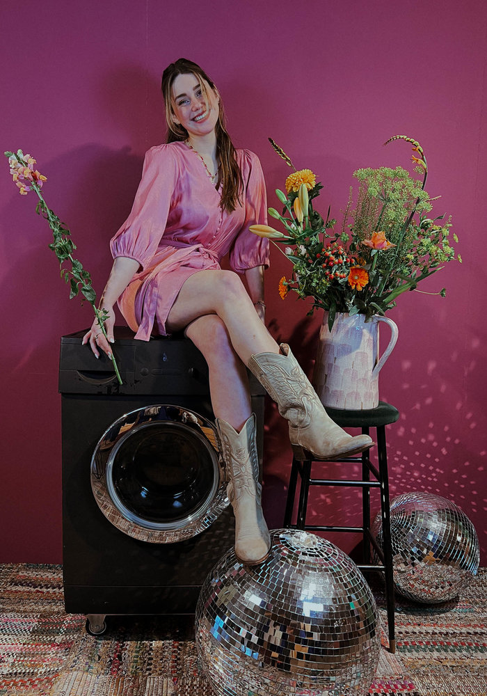 Freebird - Leonora Pink Blush Dress