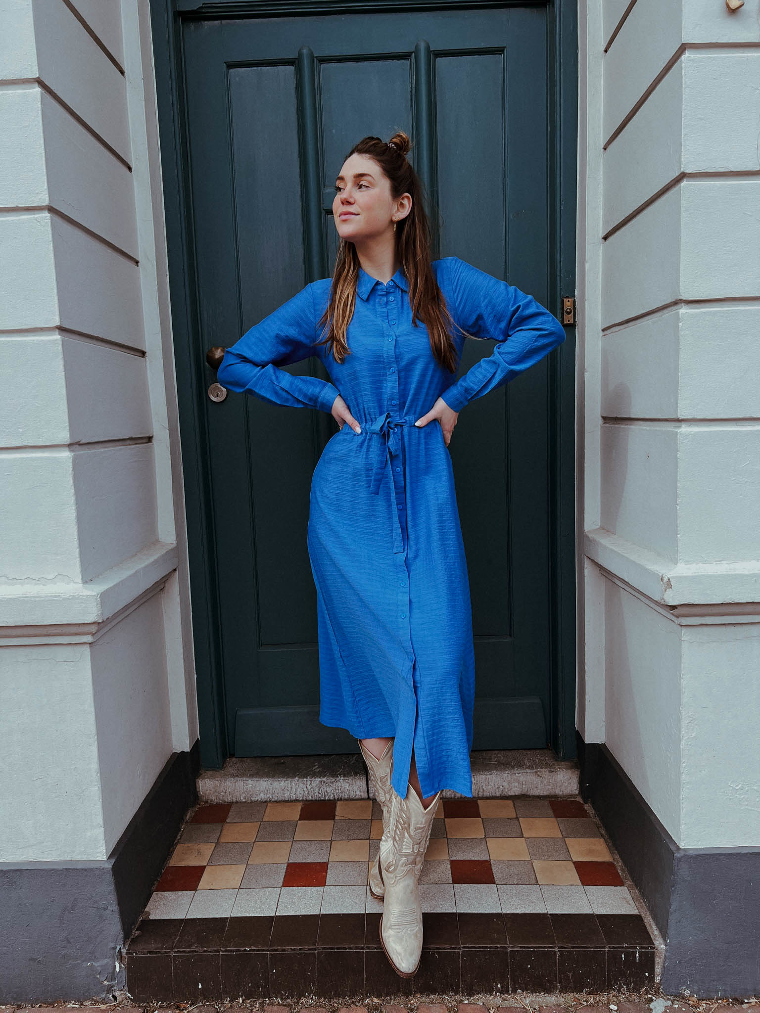 Moves - Tavilla Dress Blue - Boutique Ratatouille | Home | Fashion | Gifts