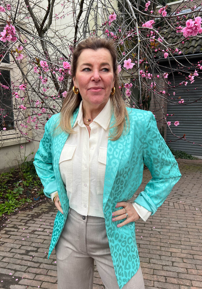 Studio Amaya - Sammy Blazer Aqua