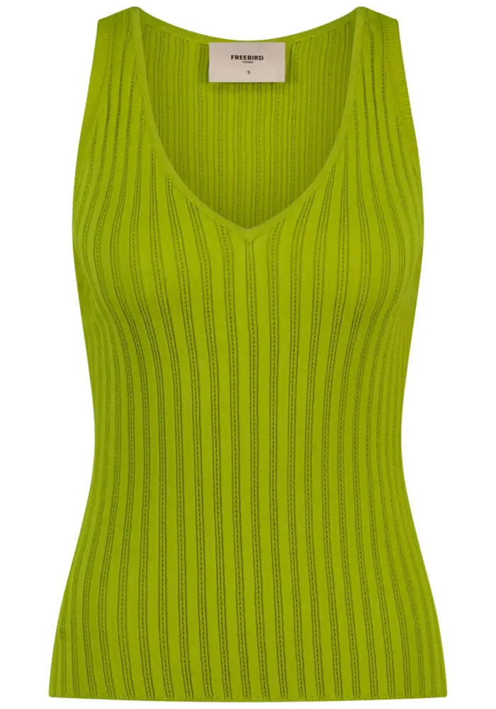 Freebird - Kori Bright Green Singlet