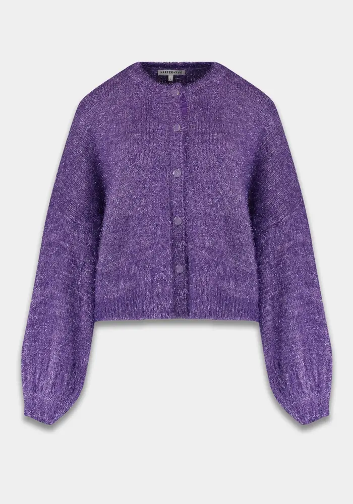 Harper & Yve - Rica Cardigan Purple