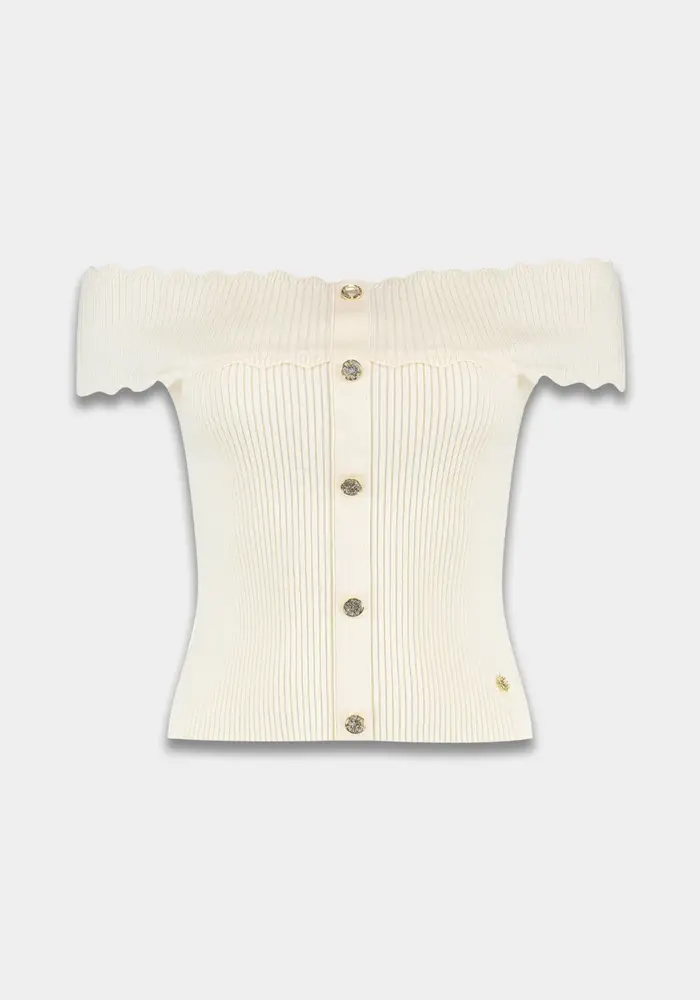 Harper & Yve - Maddie Shirt Cream White