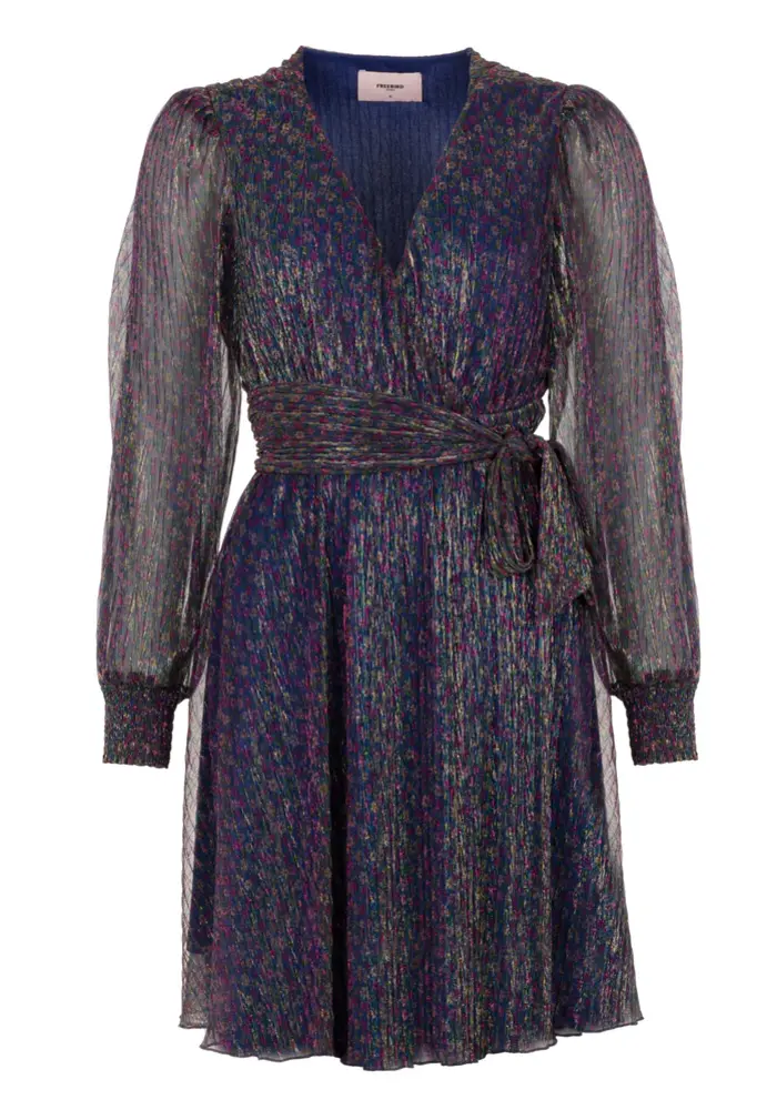 Freebird -  Dyde Dress Festive Blue