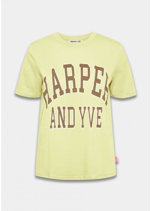 Harper & Yve Harper & Yve - Varsity Shirt Matcha