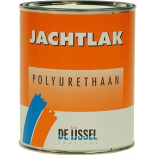Jachtlak PU blank hoogglans 1 liter