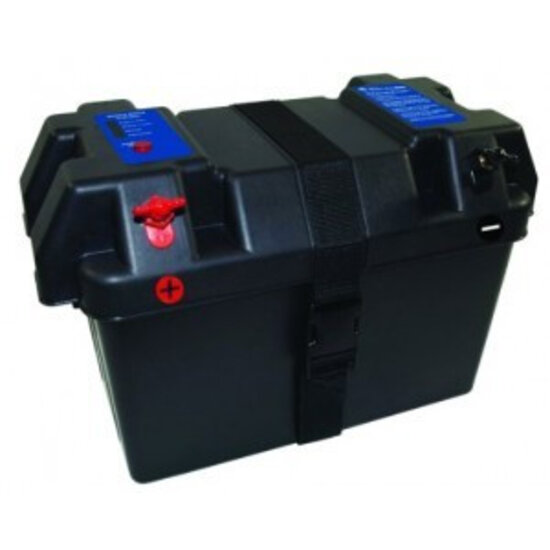 Talamex Smart power battery box met usb en aanstekeraansluiting