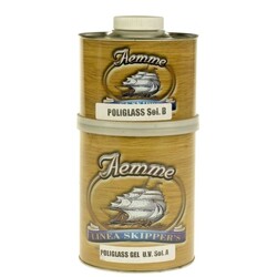 Poliglass Gel UV Blank 0,75 liter