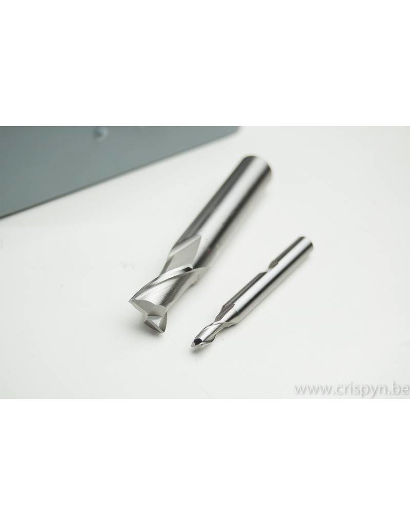 Phantom HSS-Co spiebaanfrezen 3-20 mm (2-lippig)