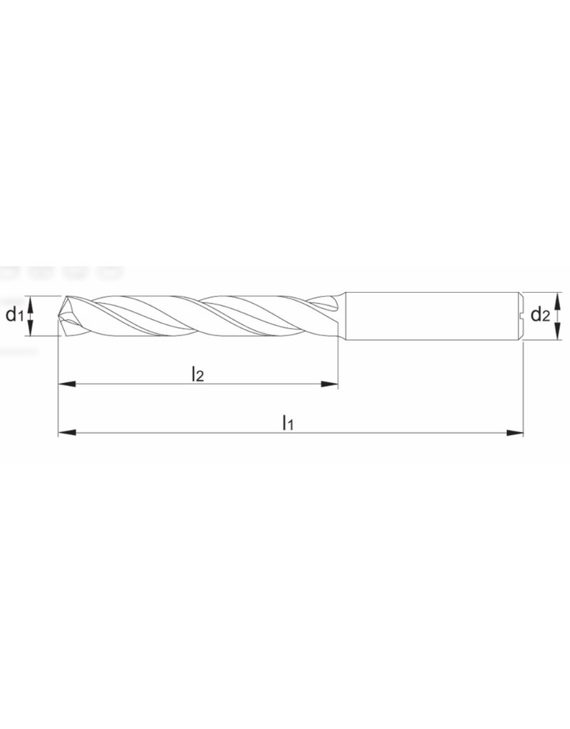 Phantom VHM boor 1,0 MM