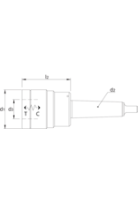 Phantom Vlottende taphouder MK4 GR3 - M14 tot M33