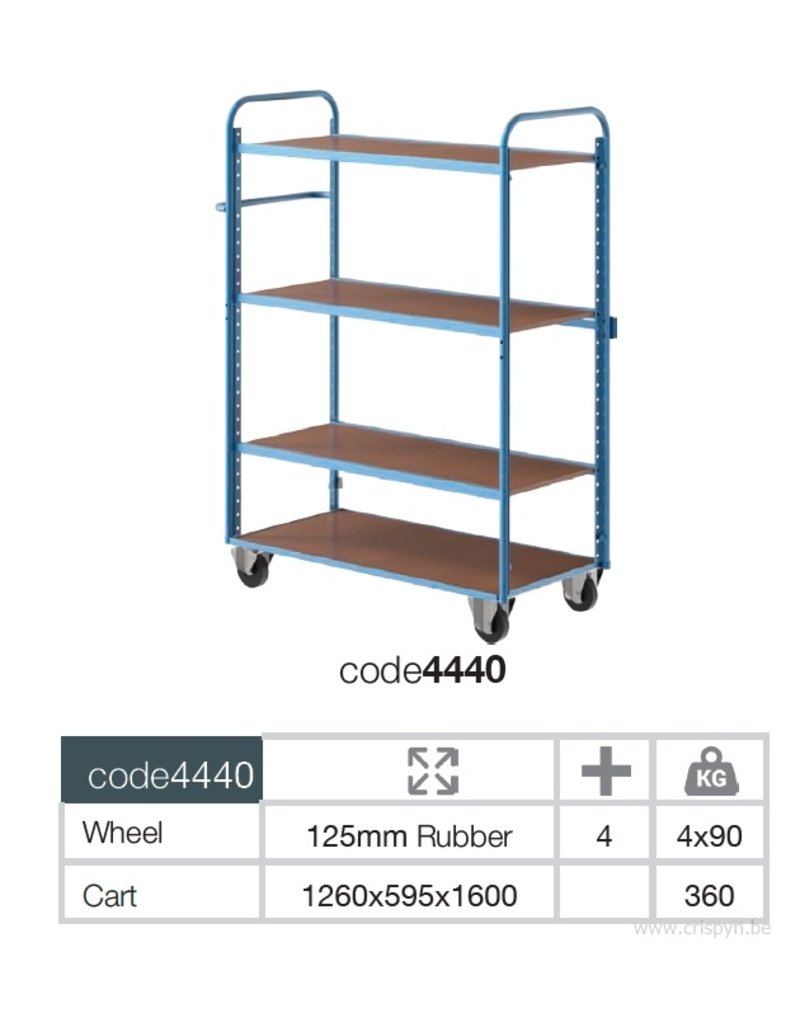 Kocel Transportwagen 1260x595x1600